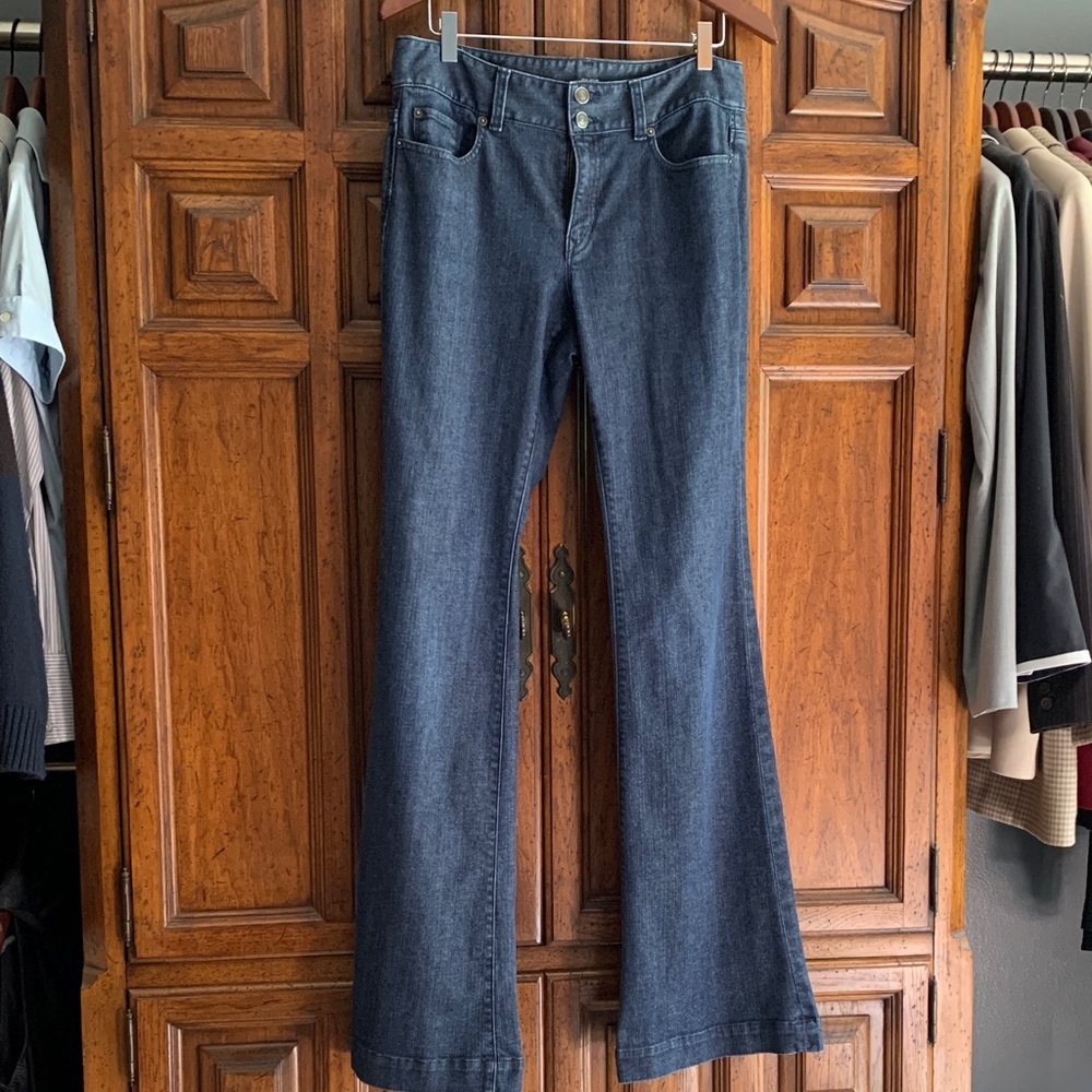 Ann Taylor Loft 6T Flare dress jeans